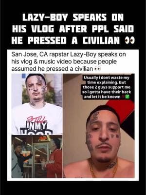 Lazy Boy speaks on his Vlog after people assumed he pressed a civilian 😳 #lazyboy #floridafoos #mexicantiktok #longervideos #fyp 