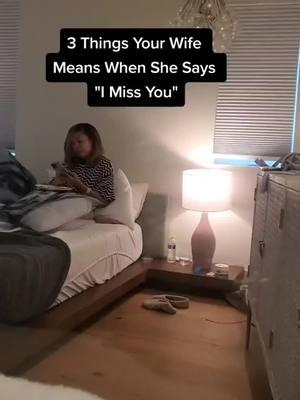 Some words carry more weight. When your woman says "I miss you"...pay attention and TAKE ACTION. These 3 Tips will help. Don't just read them...internalize them and DO SOMETHING DIFFERENT. 💥If you need help in your relationship with communication, connection,intimacy, and /or overcoming infidelity COMMENT or DM Keyword: HELPME We want to connect with you. We'll shoot you a DM sharing how we can help. You can also visit https://www.BlamConsult.com to GET HELP NOW. #blackloveandmarriage #couplestherapists #blacklove #couplesadvice #relationshipexperts #couplesgoals #blackmarriage #marriagecounseling