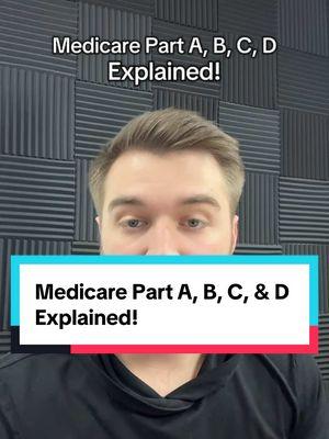 Medicare Parts A, B, C & D explained! #medicare #medicareexplained #medicaresupplement #medicareadvantage #medicare2025 #medicarecuts2025 