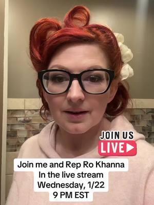 Tonight I am joined by  @@Rep. Ro Khannaas we continue to fight to save TikTok!!! Join my live stream, and let’s keep the pressure on! Thank you for fighting with us and for us!!! @@Rand Paul##SaveTikTok##keeptiktok##insmallbusinesswetrust##supremecourt##JointheLIVE##freespeech##BREAKINGNEWS