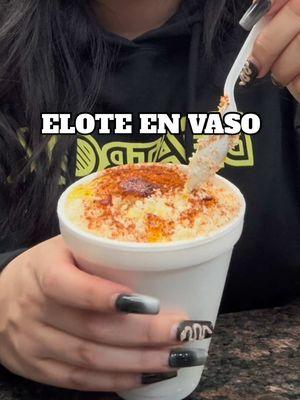 Replying to @Jen  I shouldn’t have gotten the elote & just got 2 tacos 🤣😅 #eloteenvaso #eating #spicy #corninacup 