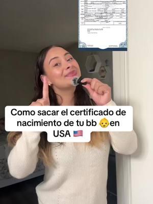 Como sacar el certificado de nacimiento de tu bb 👶en USA 🇺🇸✨ve al VITAL RECORDS SERCA DE TI  🫵EN ALGUNOS ESTADOS NECESITAS CITA EN OTROS NO ✨##actadenacimiento #certificado #birthcertificate #birth 