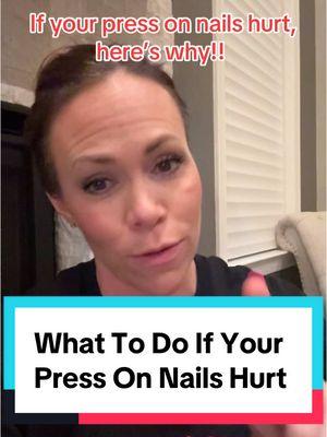 Replying to @krirennel3 first of all, I love that you’re willing to look at what might have gone wrong instead of writing the product off as something that doesn’t work!  Second, I hope this helps! Press on nails are all about making the right adjustments as you figure out how they work for your unique nails.  #naileducation #howtoapplypressons #pressonnailhacks #pressonsthatwork #luxurypressonnails #pressonnails #pressonnailstutorial 