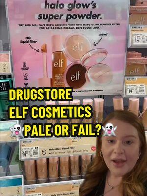 DRUGSTORE ELF COSMETICS 👻PALE OR FAIL?👻 @e.l.f. Cosmetics #isitpaleenough #elf #elfcosmetics #greenscreenvideo #drugstoremakeup #drugstorefoundtion #drugstoremakeup #walmartmakeup #walmartfinds #makeup #beauty #palegirl #newinbeauty #BeautyReview #elfhaloglowliquidfilter #elfhalopowder #elflipliner #elffoundation #elfsatinfoundation #elfbrozer #elfblush #elfcamo 