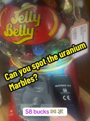 Can you spot the uranium and cadmium marbles? Leave a comment! #uraniumglass #doesitglow #uraniumfever #uraniumglass #fyp #tiktokban #tiktokisback #tiktoksnotgettingbanned #fupシ #tiktoksback #fyp #uraniumglassisrad #uraniummarbles #uraniumfevercover #fallout #fallout4 