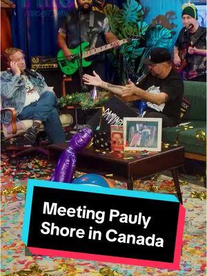 @Sam tripoli meets @paulyshore for the first time at an absolutely insane comedy show in Montreal! Check out the full episode available now on the PMS YouTube! #pmspodcastshow #paulyshore #samtripoli #comedyshow 