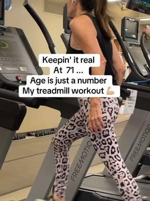 71 years old and fit ! #treadmillworkout #over70 #over60 #ageisjustanumber #fit #houstondentist #fy #fyp #workout 