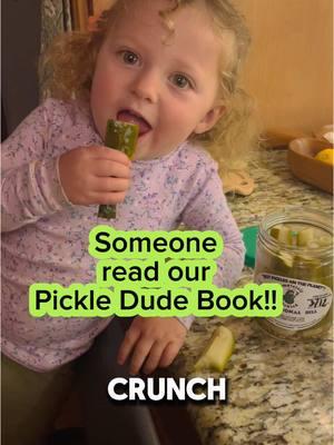 We are here for her taste in pickles and books! Book proceeds will benefit those affected in the Los Angeles wild fires #pickles #smallbusinesscheck #childrensbook #tiktokersoffoodnetwork #pickle 