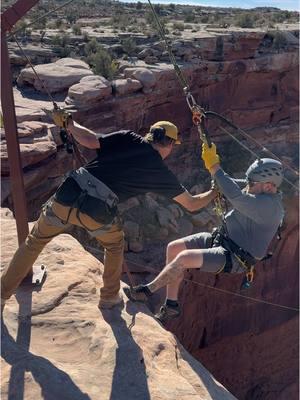 No, we don’t leave you hanging at the bottom of the canyon. We are nice enough to bring you right back up to the top!  We are open to the public, get signed up to jump on our website at www.moabropeswing.com 🤘 . . . #moabropeswing #howto #ropeswingmoab #wontleaveyouhangin #how #how#pitviper  #bungeejumping #cliffdiving #cliffjumping #deseret #adrenaline #sports #nature #Outdoors #relyte #visitutah #utah #gopro #xgamesmode #insta360