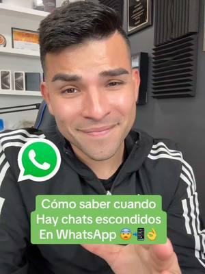 Nuevo secreto de WhatsApp cómo encontrar los chats secretos #tips #trucos #whatsapptips #whatsapp #iphone #samsung #tiktoktips #AprendeEnTikTok 