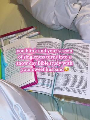 Comment what y’all are reading right now!! We are doing the Bible Recap in a year so we are currently in Genesis!! 🙏🩷 #Biblerecap #Bibleinayear #Bibleproject #married #christian #seasonofsingleness #Christcentered #worship 