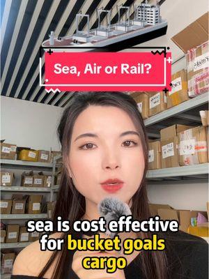 Troubling in picking Sea, Air, or Rail? Come and check which one is more suitable for you #factory #chinafactory #import #sourcing #manufacturer #manufacturing #sourcingtips #business #supplier #madeinchina #chinasourcing #procurement #onestopservice #shipping #foryou #foryoupage 