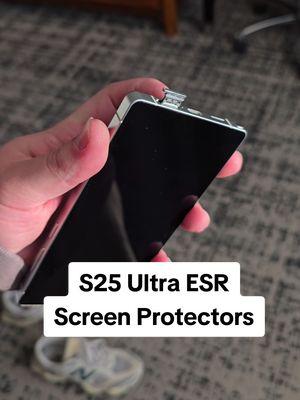 I'm switching to the Galaxy S25 Ultra. ESR's tempered glass screen protectors are also available for the iPhone 13-16. #esr #esrs25ultrafit #esrs25ultra #esrgear #esrtech #esrscreenprotector #esrultrafittray #esrs25ultrascreenprotector @ESR US 