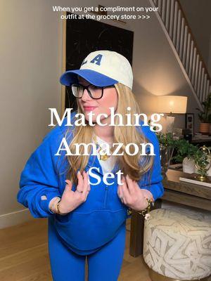 Just a girl in her matching set, ready to make the grocery store her runway 💁‍♀️ Thank you Amazon 👏🏼 and thank you @Camille Lynn for the video tutorial! You’re amazing 💛💛  #marchingset #workoutset #amazonworkoutset #amazonworkoutclothes #amazonworkoutfavorites #cuteworkoutclothes #cuteworkoutsets #amazonmatchingsets #pilatesgirlie #pilatesgirlaesthetic #affordableworkoutclothes #creatorsearchinsights 