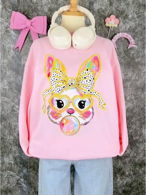 Cute bunny shirt for Easter Day 🐰🐇💗🎀 #easter #eastereggs #easteregg #easterbunny #happyeaster #happyeastereveryone #happyeastereverybody #happyeaster2025 #eastershirt  #fypシ #fyp 