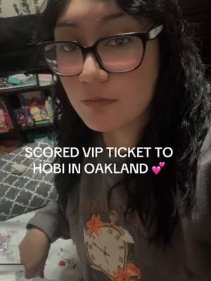 i’m so happy I was able to get tickets I GET TO SEE MY ULT BIAS AGAIN IM SO EXCITED #bts #btshobi #hobi #hobitour #hobiticket #btsticket #fyp 