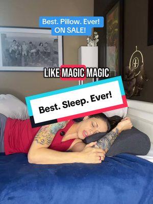 This thing is amazing! #memoryfoampillow #nomoreneckpain #sleeptight #tiktokshopaffiliate #contentcreator #TikTokShop #onlyasoldasyoufeel 