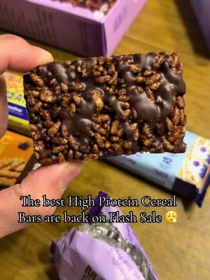 These actually taste great and it’s got protein! #highprotein #cerealbars #magicspoon #snacks #snacktok #protein #highprotein #proteincereal #GymTok #snack #tiktokshopjumpstartsale #tiktokmademebuyit 