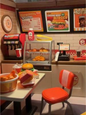 🍔 🍗 🥤🍟  #miniature #burger #frenchfries #chicken #store #puzzle #hobby #miniatura