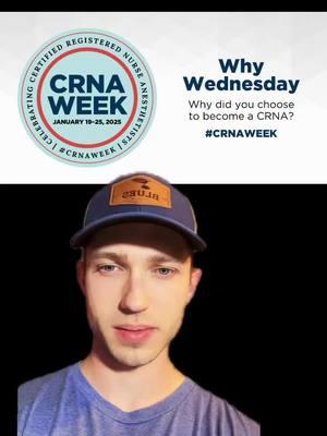 CRNA WEEK!! WHY WEDNESDAY!! #anesthesia #anesthesiatiktok #crnaweek #srna #srnalife #anesthesialife #crna #futurecrna #nursesoftiktok #crnaschooladmissions #crnaschoolprepacademy