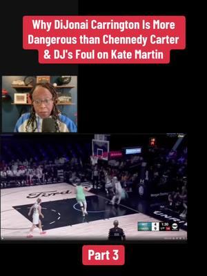 Why DiJonai Carrington Is More Dangerous than Chennedy Carter & DJ's Foul on Kate Martin  #dijonaicarrington #chennedycarter #carrington #katemartin #unrivaled #unrivaledgame #wnbachampions #unrivaledbasketball 