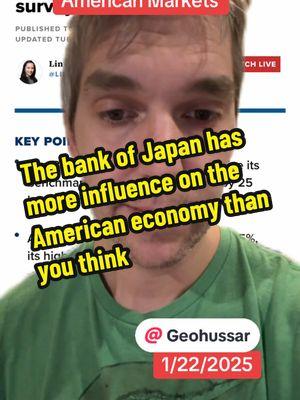 The bank of #Japan has more influence on the American economy than you think. #loans #lending #finance #trading #debt 