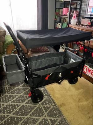 #napfox #wagon #cart #stroller #canopy #cooler #storage #waterproof #childsafe #saftey #allterrain #wheels #push #pull #kidswagon #beach #removeable #locks #amandaspretties #camping #amusementpark #heavyduty #pull #collapse #outdoor #gear #baby 