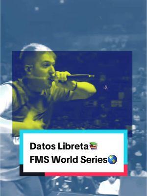 8 datos libreta📚 que nos dejó la @FMS World Series🌎 #Chuty #Aczino #Gazir #Nitro #Teorema #VallesT #ElMenor #Larrix #Letra #Kodigo #UrbanRoosters #FMSWorldSeries #JorgeLibreta #SomosInmortales 