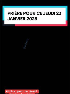 Que ta journée de Jeudi sois bénie 🌟 #creatorsearchinsights #Dieu #aujourdui #cest #Jeudi23 #priere#prieredujour #janvier2025 #gratitude #benediction #espoir #prières #protection #jellaa55 #@Joachim Adjanoh 