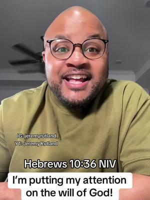 Focus on what God said! #hebrews10v36 #bibleverse #christiantiktok #scriptureoftheday 