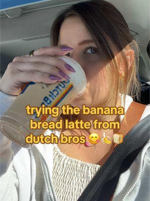 @Dutch Bros Coffee this drink slaps 😛🍌🍞 10/10 wish I had a Dutch bros by me!!! #dutchbros #tastetest #bananabreadlatte #coffeetalk #fyp 