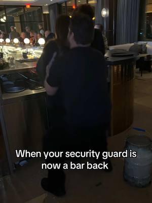 Old habits die hard. #barback #security #workhumour #serviceindustry #server 