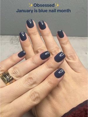 I guess January is blue nail month @OPI - US #nails #bluenails #nailinspo2023 #2025nails 