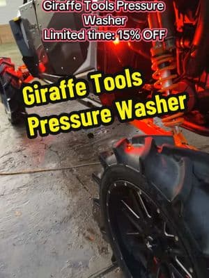 Transform your home into a car wash paradise with the Giraffe Tools Grandfalls Pressure Washer G30! Enjoy high-performance cleaning right at your fingertips, making your vehicle shine like new. #PressureWasher #CarWashAtHome #GiraffeTools #GrandfallsG30 #PowerfulCleaning #DIYCarCare @Giraffe-Tools 