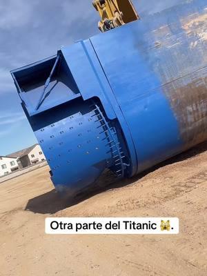 Otra parte del Titanic 🙀 #titanic #titan #titanicwreck #titanicmovie #titanicsubmarine #titanicsinking #titanicsub #titanicmuseum #titanicmovie1997 #submarine #submarino 