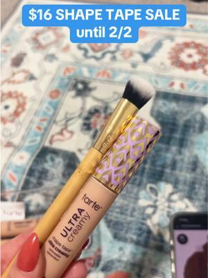 Replying to @BrizLittle FLASH SALE on tarte shape tape concealers!!  Dont miss out on the $16 sale! It should go until February 2 but could end at any time or your color sell out so don’t miss out if you see it for this price!! ##tarte##tartecosmetics##shapetape##concealer##tarteshapetape##shapetapeultracreamy##tiktokshopjumpstartsale##tiktokshoploveatfirstfind##tiktokshopthebiggame##tiktokshopcreatorpicks@@tarte cosmetics##giftguide##toptierjanuary##ttslevelup##lovelanguage##seasonalgems##ttsbeautybesties##makeupsale