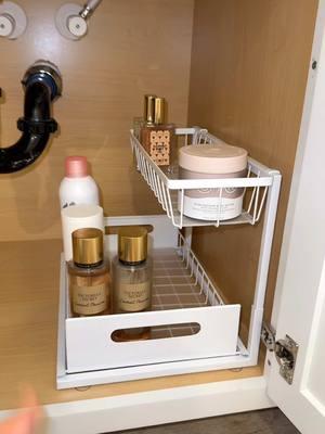 Let me know what you think I should put there instead! #organizer #organizewithme #cabinetorganizer #undercabinetorganizer #undersinkorganizer 