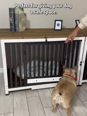 Not just a dog crate,it’s a table#aivituvin #dogcrate #dogcage #dogsoftiktok #cathouse 