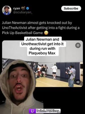 Julian Newman gets into it with Unotheactivist during run with Plaqueboy Max #plaqueboymax #plaqueboymaxclips #unotheactivist #juliannewman #viral #foryou #fyp #greenscreen 