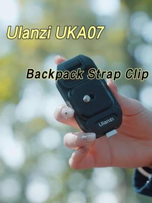 Meet the UKA quick-release backpack strap clip! Easy to equip, sleek design, and ready for action. 📸✨ #ulanzi #ulanziUKA #backpackclip #quickrelease #cameragear #quickrelease #cameragear #contentcreation #filmmakertools #cameraaccessories