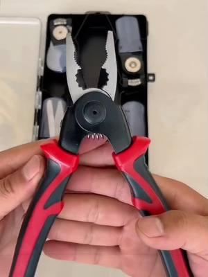 Get all your tasks done with this 5-in-1 Multi-Function Pliers! From wire stripping to gripping and cutting, it’s the ultimate tool for any handyman. #MultiTool #Pliers #HardwareEssentials #HighEfficiencyTools #DIYRepairs #MustHaveTools #HandymanGear #convenientandpractical 