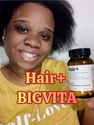 Hair+ BIGVITA 💛❤️💙 #bigvita #bigvitahair #AfroHair  #haircare #hairloss  #hairvitamins  #HAIRGROWTH #hairsupplement 