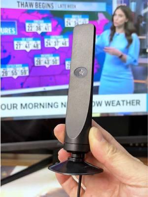 This antenna lets you watch lots of local channels for free#CordCutting #FreeTV #AntennaUpgrade #DigitalFreedom