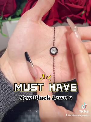 More new black jewels 🔥ON SALE🔥#ysdd_jewelry #sterlingsilver #moissanite #blackjewelry #livestream #sale #newarrival 