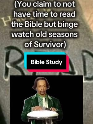 We live in a time where we don’t have any more excuses. If you aren’t in the Word, it’s simply bc you don’t want to be. #pastorofdisaster #christianhumor #churchhumor #biblestudy #biblehumor #christiantiktok #fyp 