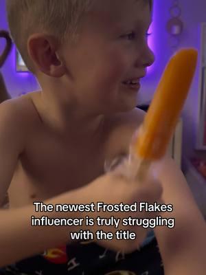 @Kellogg’s Frosted Flakes he will eventually get it…. 😂 #frostedflakes #funnythingskidssay #funnykids #funnyvideos #kelloggsfrostedflakes #tonythetiger #humortiktok #momlife  #heartwarming 