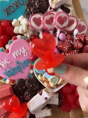 Only the sweetest Valentines ASMR for all you grazers 🥰 Made this a few years ago and it’s probably one of my favorite candy grazes I’ve made. It’s got a little bit of everything. From chocolates, to cookies, gummies and more. Peep the full ingredient list below to make! Perfect for a galentines board party or a v-day gathering 🫶🏽 ❤️ Two ramekins  ❤️ @Southern Home Bakery Cookies  ❤️ Dark Chocolate Vine Dried Grapes from Life’s Grape Snacks   ❤️ @Trader Joe's Dark Chocolate Mini Heart Cookies from  ❤️ Strawberry & Creme Mini @KITKAT  ❤️ Mixed Berries Nougat from @traderjoes ❤️ Gummy Hearts  ❤️ Pink @starburst  ❤️ Conversation Sweet Tart Hearts  ❤️ White Gummy Bears  ❤️ V Day Lollipops  ❤️ @Hershey’s hugs  ❤️ Peanut M&Ms ❤️ Ring Pops @Ringpop Official Page  ❤️ Gummy Heart Garnish  #ValentinesDay #vday #valentinesparty #valentinescookies #valentines #orlandofoodies #valentinesgifts #chocolate #orlandofl #orlandofood #orlandofoodie #imsomartha #Love #candy #allthecandy #valentinesgift #board #galentines #galentinesday #asmrsounds #asmr #asmrvideo 