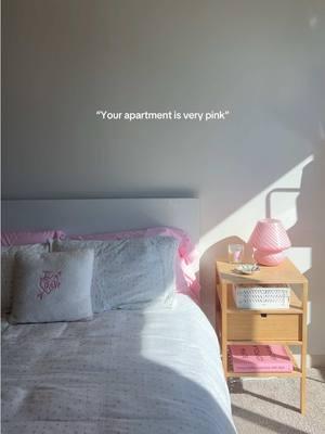 Always been a pink girl 💞 #creatorsearchinsights #aestheticapartment #pinterestapartment #pinkapartment #roominspo #aestheticdecor #girlyaesthetic #girlyapartment  @Wayfair @Amazon Home @IKEA USA 