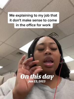 Fst Frwrd ⏩: How ironic is it that we just got An Executive Order that requires us To Return To Full-Time In-Person Work🙄 #onthisday #relatable #wfhlife #wfh #backtotheoffice 