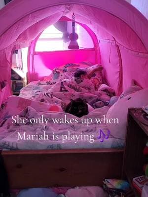 She will only wake up if #fantasy is playing & it has to be the remix🥰🎶🫶🏿 #azzystorm #tinydancer #autism #BlackTikTok #autizzy #rednote #viral #explore #foryou #blackgirlmagic #mariahcarey #musical #nonverbal #verbal #17q12 